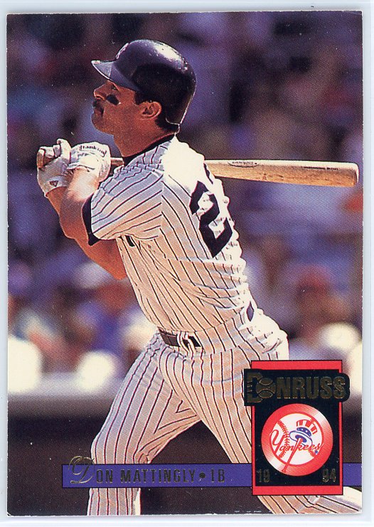 1994 Donruss #340 Don Mattingly Card