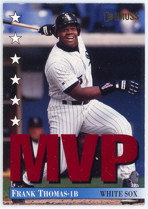 1994 Donruss #18 Frank Thomas MVP Card