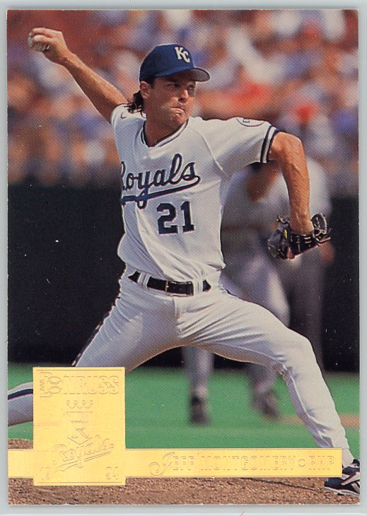 1994 Donruss #82 Jeff Montgomery Special Edition Card