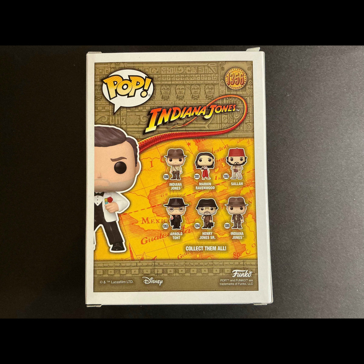 Indiana Jones #1356 Funko Pop! Bobble Head Exclusive in a Semi-Rigid Protective Case from UltraPro - view 4