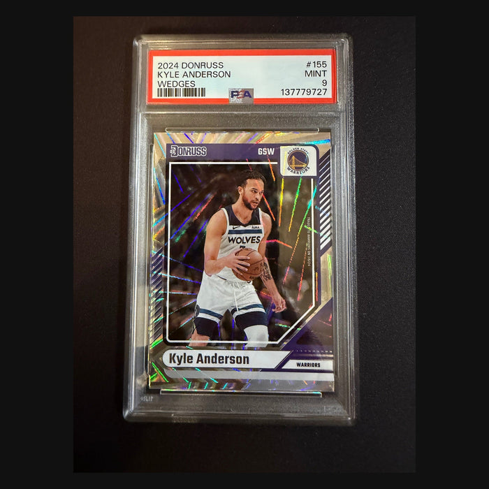 2024 Donruss #155 Kyle Anderson Wedges PSA 9.0 Mint Golden State Warriors Card
