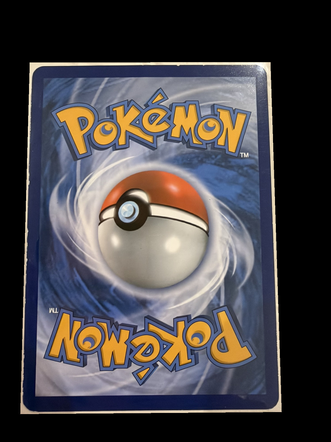 Pikachu 40/147 Burning Shadows Non-Holo back — actual card